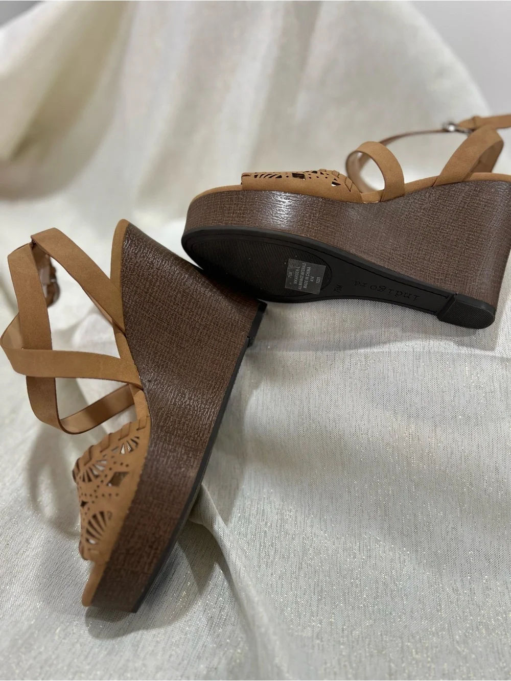Indigo stylish tan